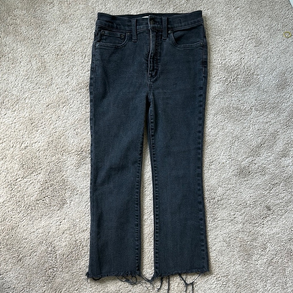 Women's Black Jeans - Madewell - Straight Leg